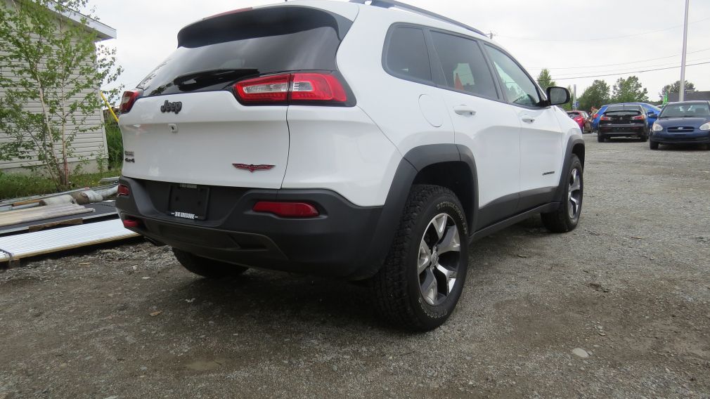 2016 Jeep Cherokee Trailhawk 4x4 encuir et tissu #5