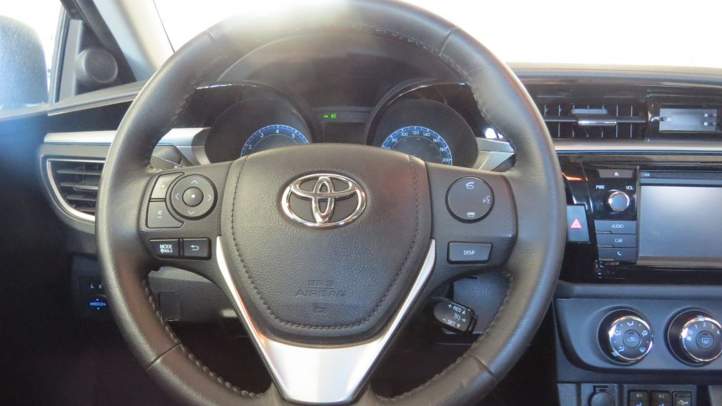2016 Toyota Corolla S CUIR ET TISSU 7 ANS 120000  KL COMPLET INCLUS #8