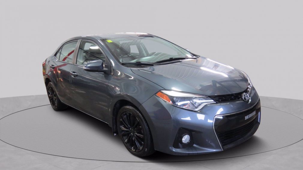 2015 Toyota Corolla S #0