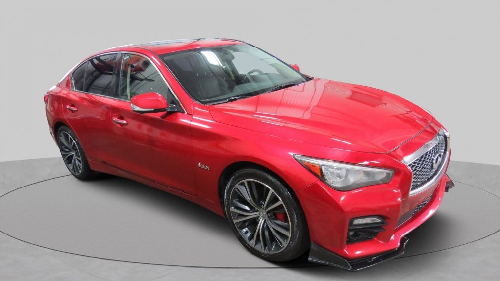 2017 Infiniti Q50 3.0t Red Sport 400 #0