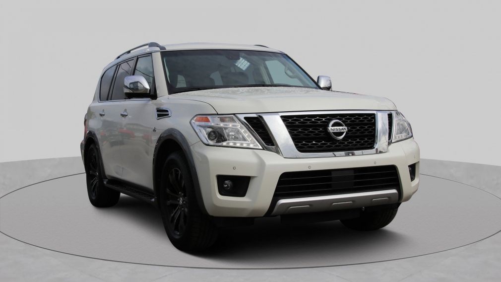 2017 Nissan Armada PLATINUM**CUIR**TOIT PANO**MAGS**BANC CHAUFFANT** #0