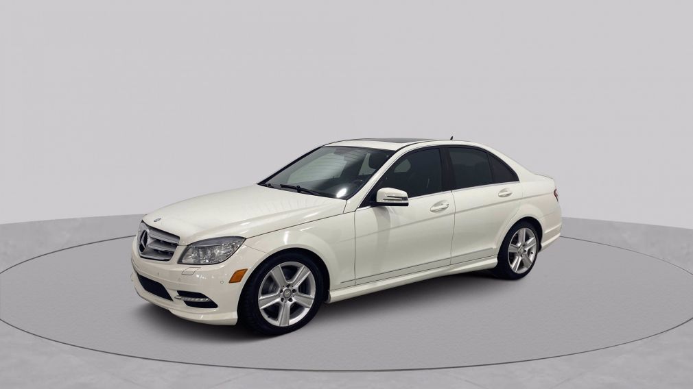 2011 Mercedes Benz C Class C 300**AWD**Mag**Toit**Bluetooth**Cruise** #3