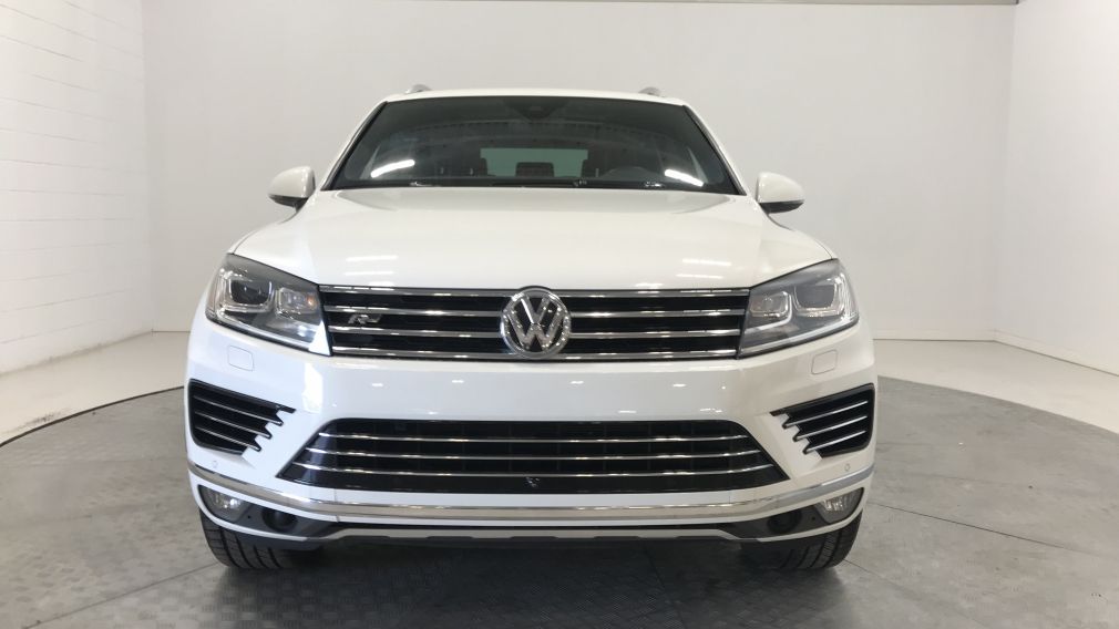 2017 Volkswagen Touareg Execline R-LINE, AWD, CUIR, TOIT PANO, AUBAINE!!! #7