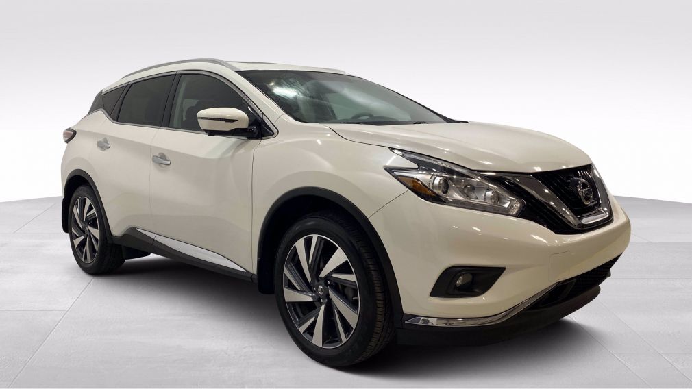 2017 Nissan Murano Platinum**Cuir**Toit Pano**Gps**Bose** #0