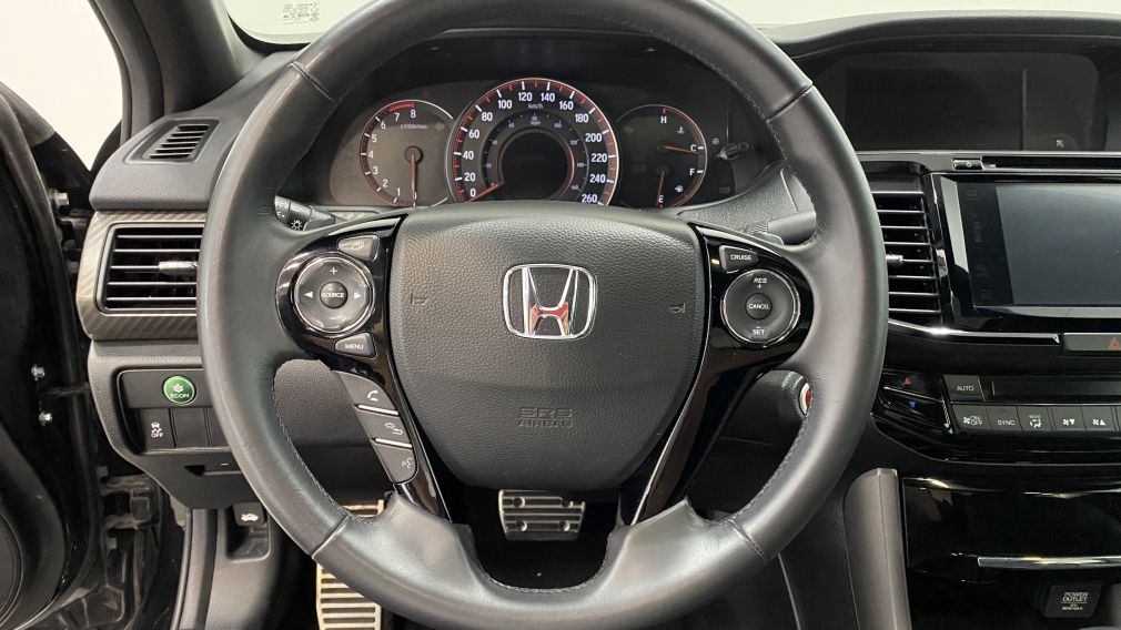 2017 Honda Accord Sport Touring**Cuir/Tissu**Bluetooth**Cruise** #11
