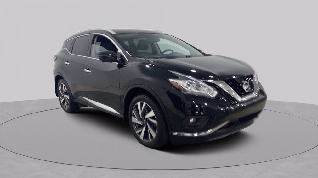 2018 Nissan Murano Platinum**Mags 20 po**Gps**Toit**Cuir**Caméra 360* #0