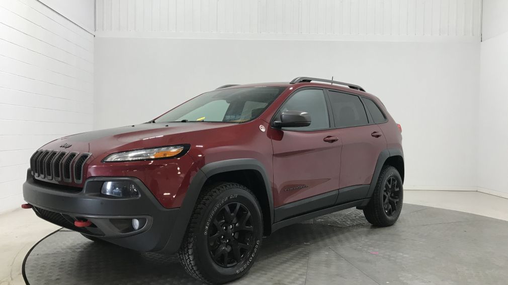 2016 Jeep Cherokee Trailhawk***4X4** V6**Cuir**Toit Pano**Nav** #7