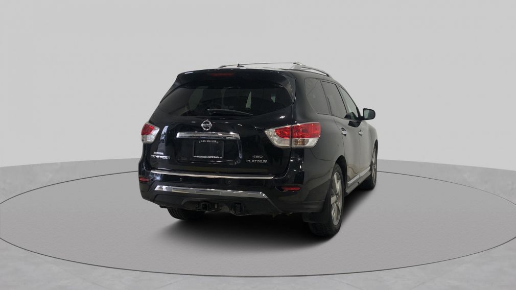 2015 Nissan Pathfinder Platinum**Mags 20 po**Gps**Toit**Cuir**Caméra 360* #7