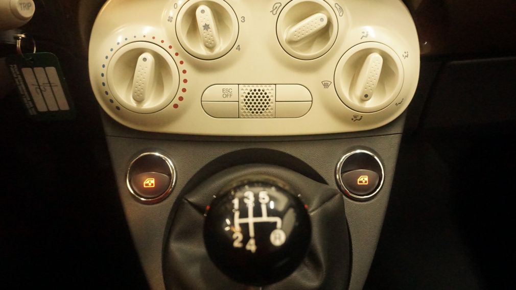 2012 Fiat 500 Pop TOIT ÉLECTRIQUE #1