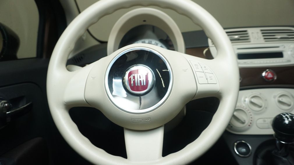 2012 Fiat 500 Pop #15