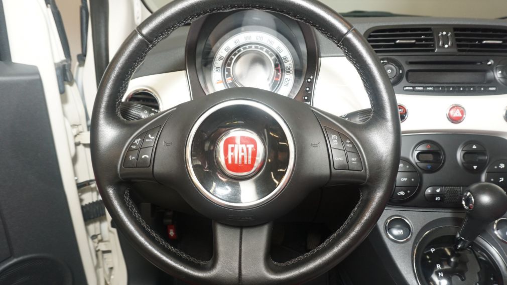 2012 Fiat 500 Lounge CABRIO AUTOMATIQUE #11