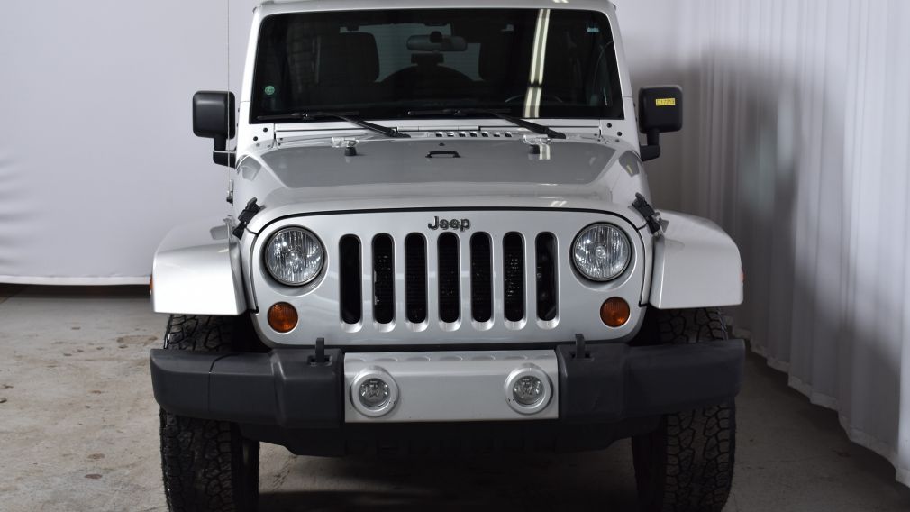 2012 Jeep Wrangler Sahara AWD 2 TOITS #2