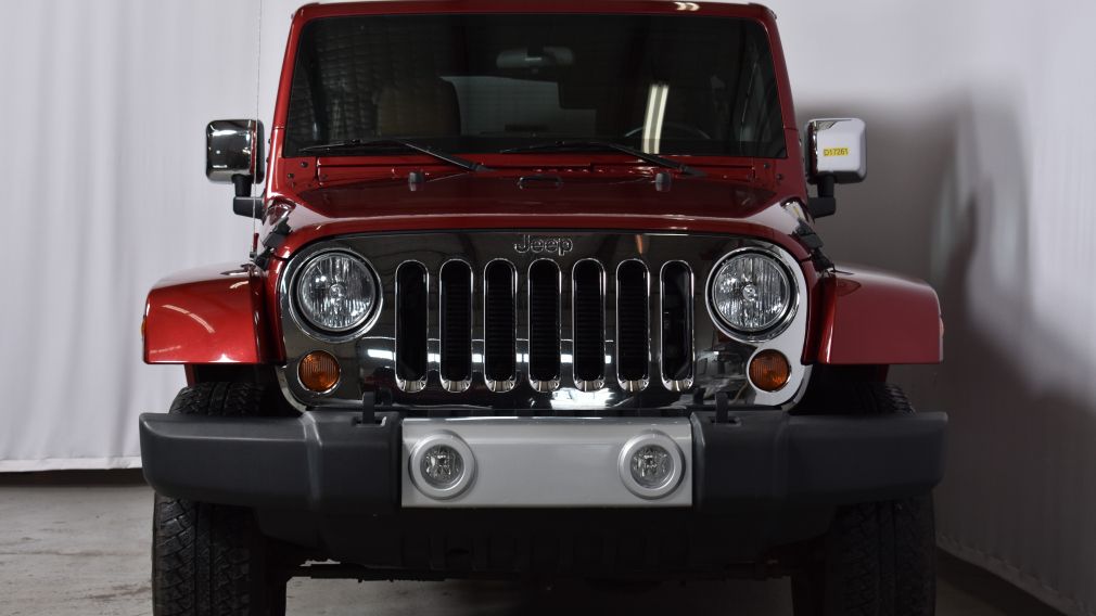 2012 Jeep Wrangler Sahara 4X4, 2 TOITS, CUIR #2