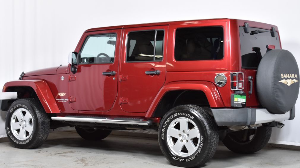 2012 Jeep Wrangler Sahara 4X4, 2 TOITS, CUIR #4