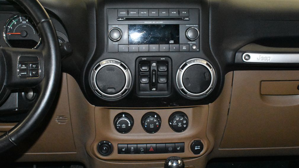 2012 Jeep Wrangler Sahara 4X4, 2 TOITS, CUIR #15