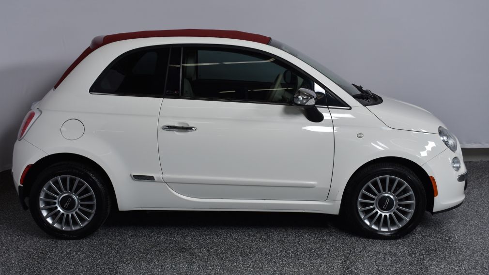 2012 Fiat 500 Lounge CONVERTIBLE #3