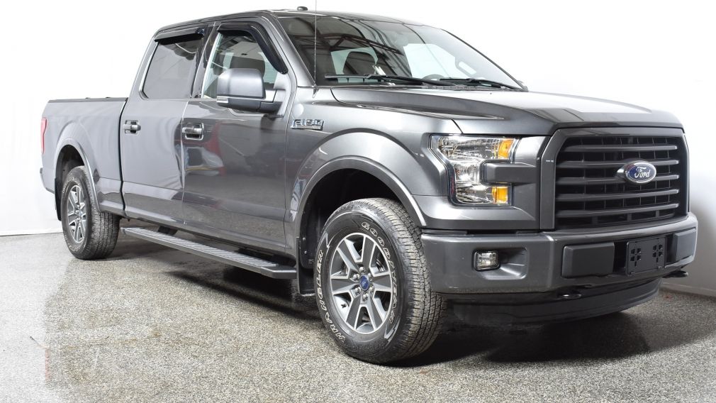 2016 Ford F150 XLT Sport 4X4 Supercrew,Toile Rigide, Marche-pied, #0