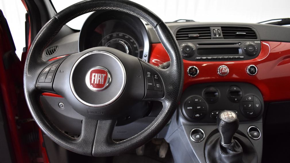 2013 Fiat 500 Sport Turbo mags toit #9