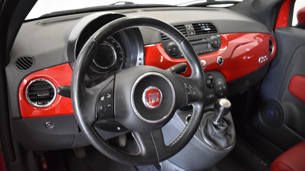 2013 Fiat 500 Sport Turbo mags toit #8