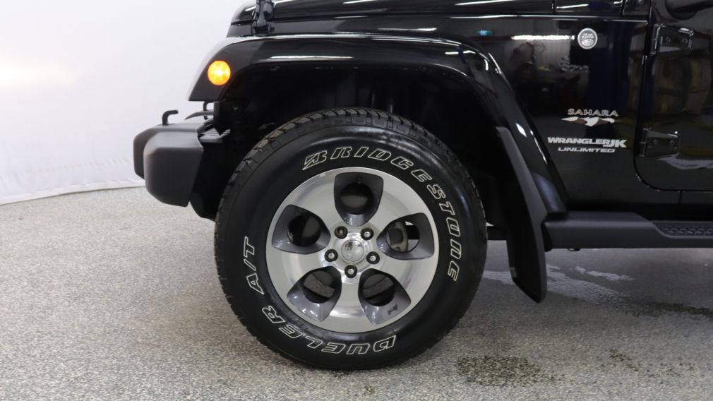 2018 Jeep Wrangler Unlimited Sahara JK Unlimited 4x4 Automatique 2 Toits, Navig #24