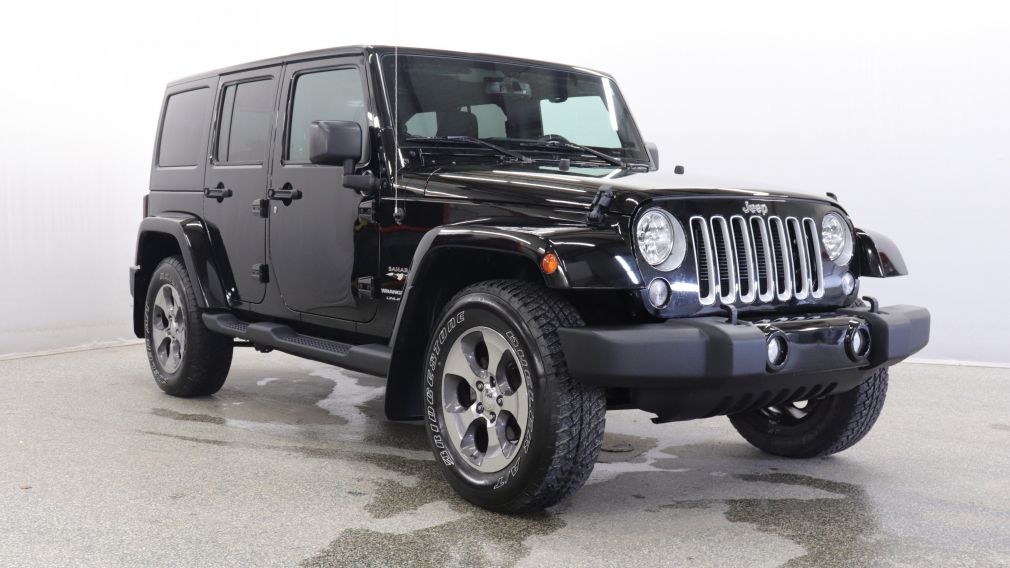 2018 Jeep Wrangler Unlimited Sahara JK Unlimited 4x4 Automatique 2 Toits, Navig #0