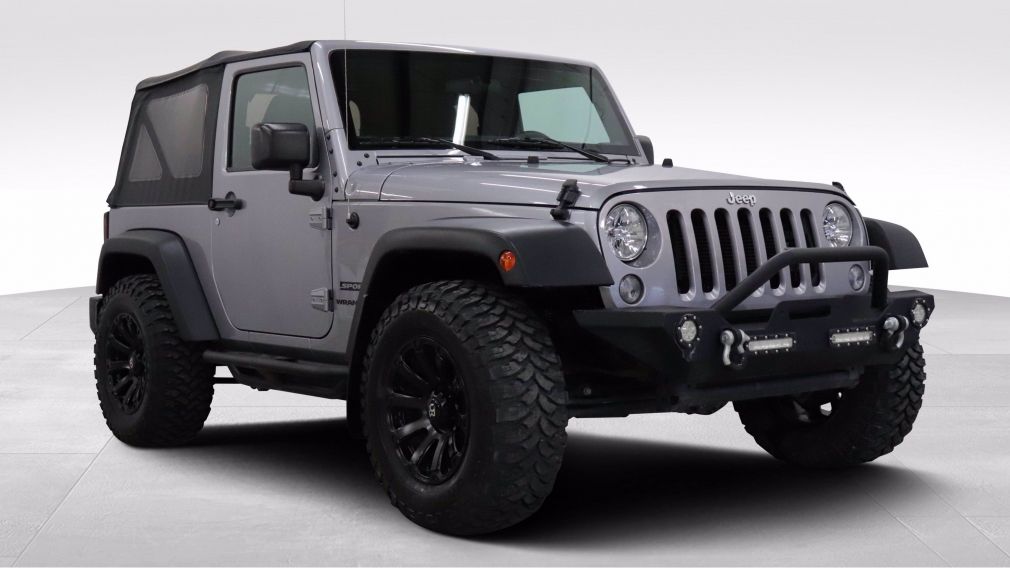 2017 Jeep Wrangler Sport 4x4 v6 Automatique #0