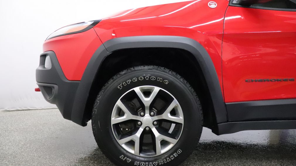 2018 Jeep Cherokee Trailhawk, Cuir, Mags #27