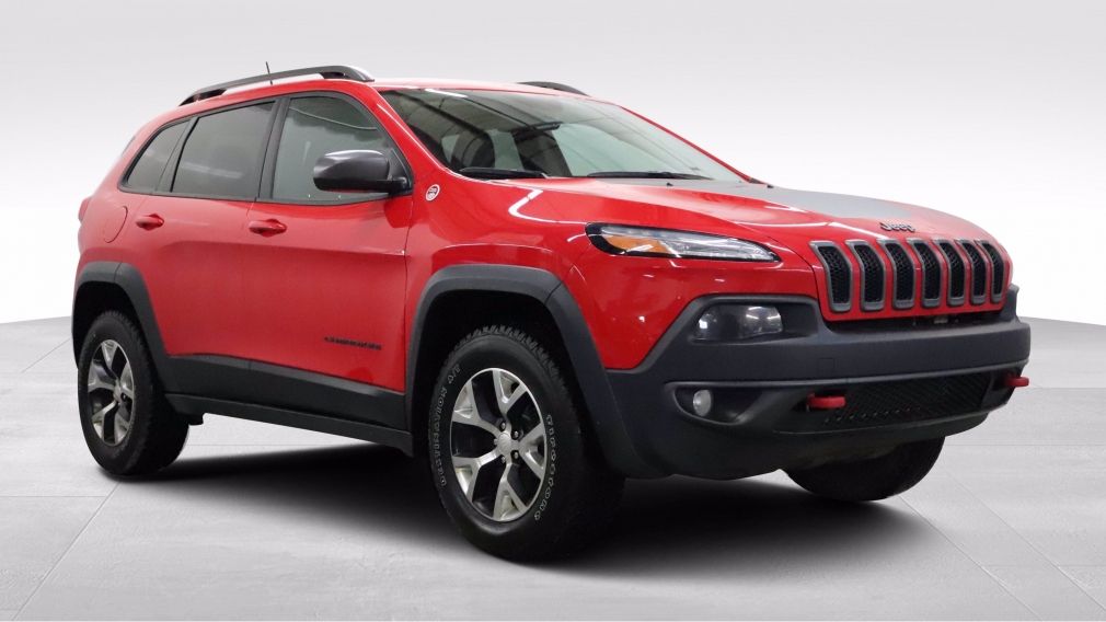 2018 Jeep Cherokee Trailhawk, Cuir, Mags #0