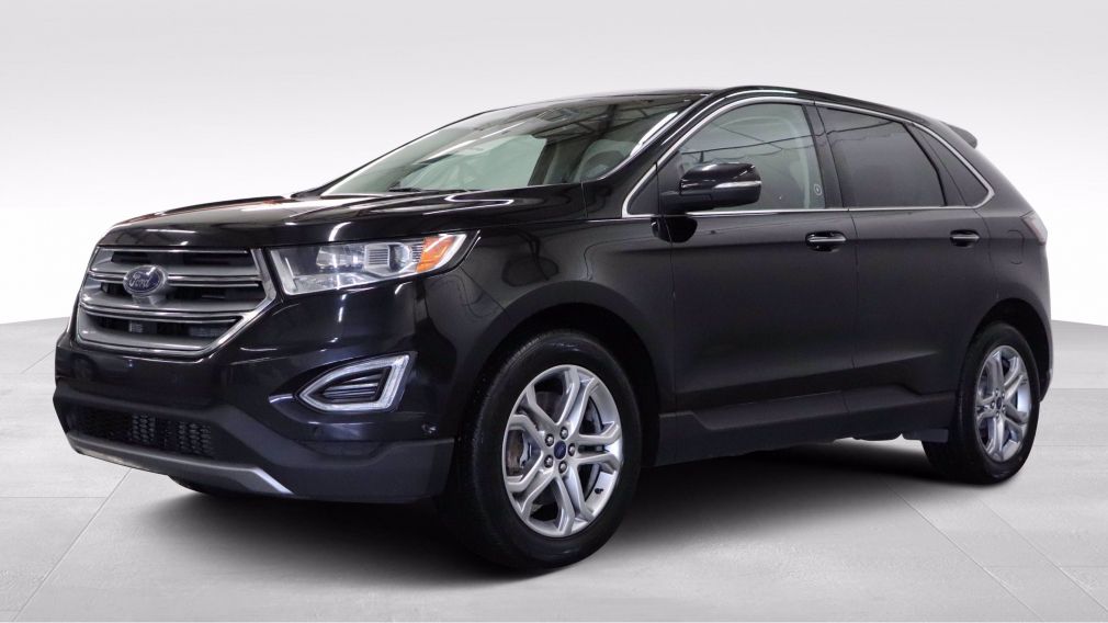 2016 Ford EDGE Titanium, V6, AWD, Cuir, Toit, Nav #2