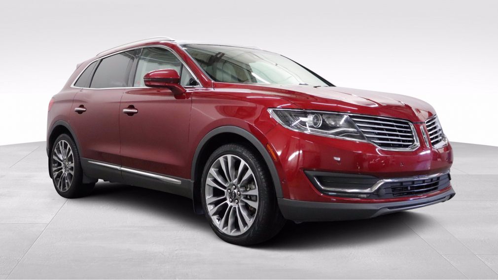 2016 Lincoln MKX Reserve, Camera 360, Navigation, Cuir, Toit pano #0