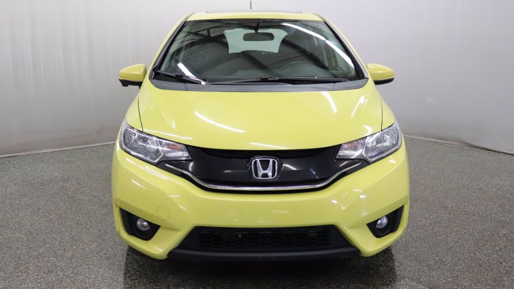2015 Honda Fit EX, Toit, Camera, siège chauffant, Mags #2