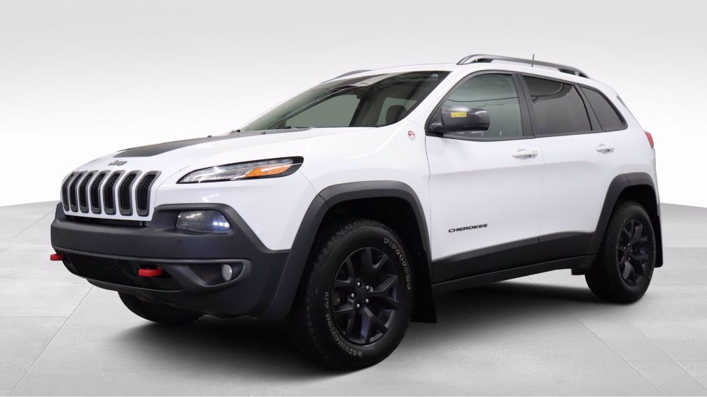 2018 Jeep Cherokee Trailhawk Leather Plus #2