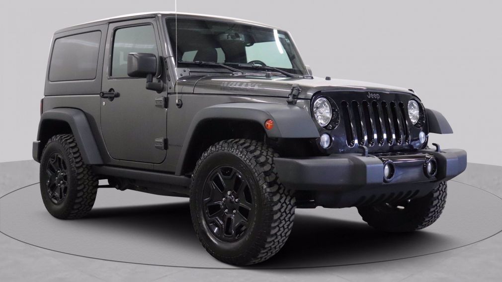 2018 Jeep Wrangler Willys Wheeler #0