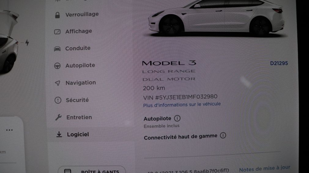 2021 Tesla Model 3 Long Range, AWD, 568 km autonomie #10