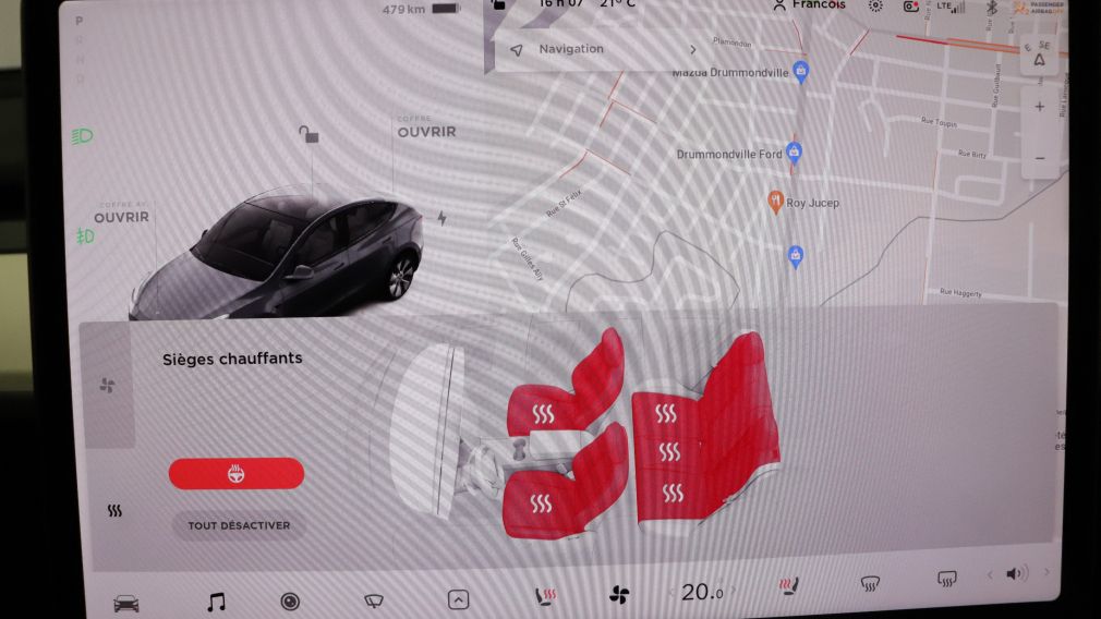 2021 Tesla Model 3 Tesla Y Dual Motor , Autonomie 525km, 3500lb Remor #16