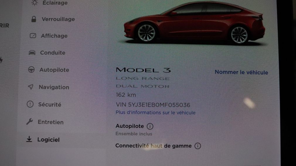 2021 Tesla Model 3 Long Range, AWD, 568 km autonomie #11