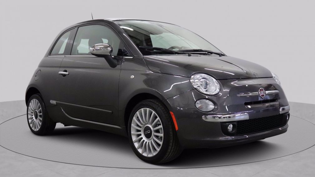 2017 Fiat 500 Lounge, Automatique, Toit panoramique, Mags #0