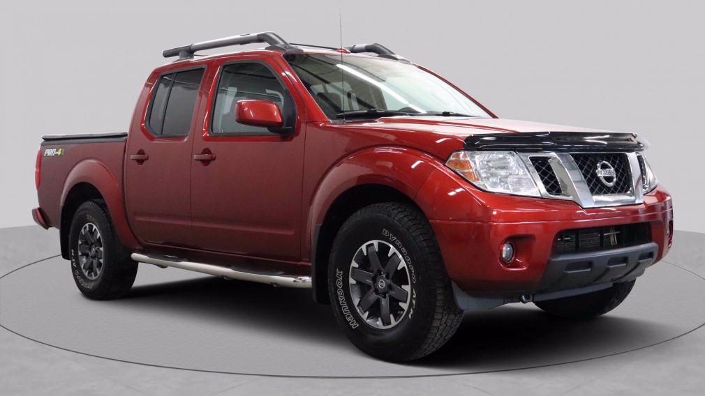 2015 Nissan Frontier PRO-4X, 4x4, Cuir, Toit ouvrant, GPS #0