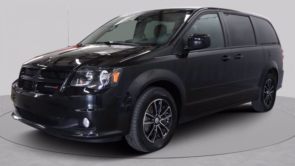 2017 Dodge GR Caravan SXT Premium Plus DVD, Sièges chauffants, Portes él #2