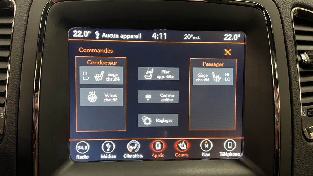 2019 Dodge Durango R/T, Cuir, GPS, 7 places. Toit ouvrant #20