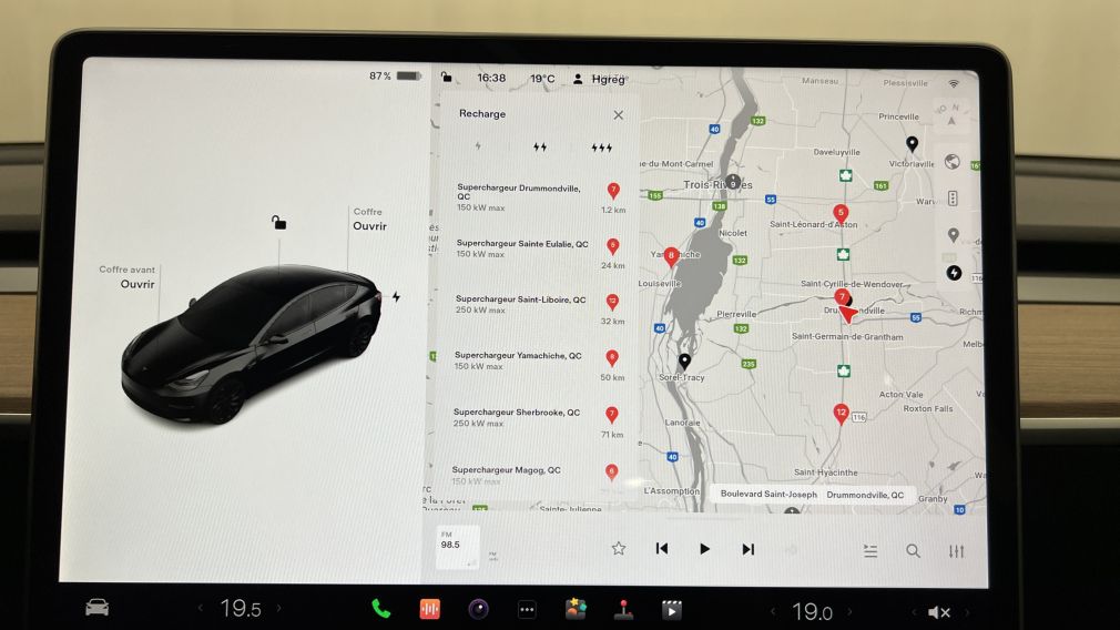 2022 Tesla Model 3 Performance 507km Autonomie (estimation de l’EPA) #19