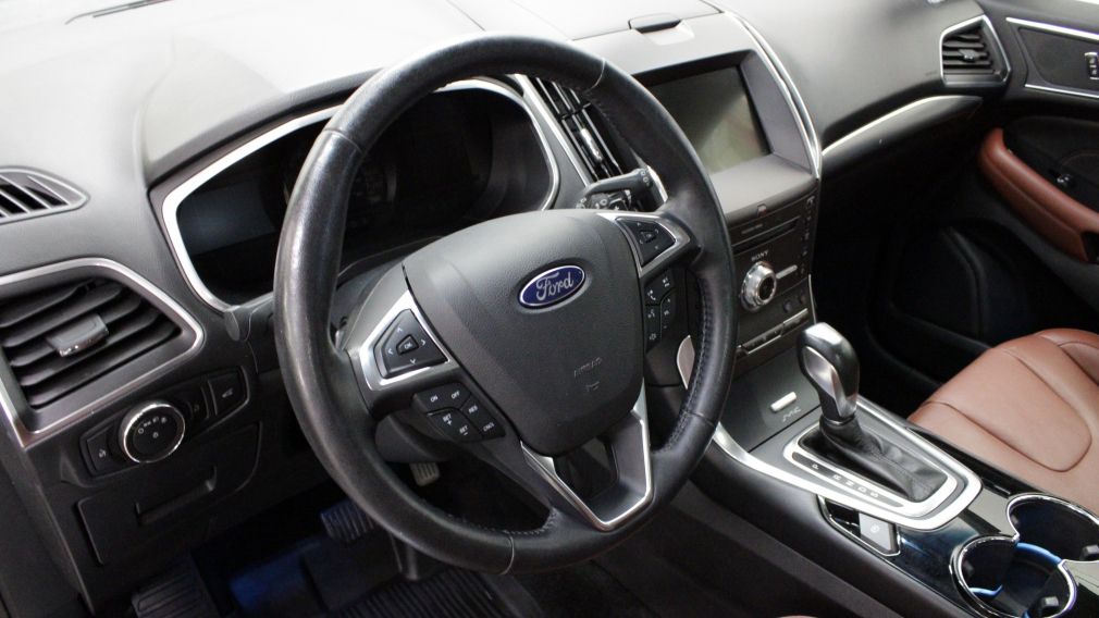 2017 Ford EDGE Titanium AWD Cuir, Toit Ouvrant, Navigation #9
