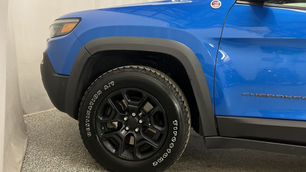 2019 Jeep Cherokee Trailhawk Elite 4x4, Cuir, Toit ouvrant, Démarreur #35