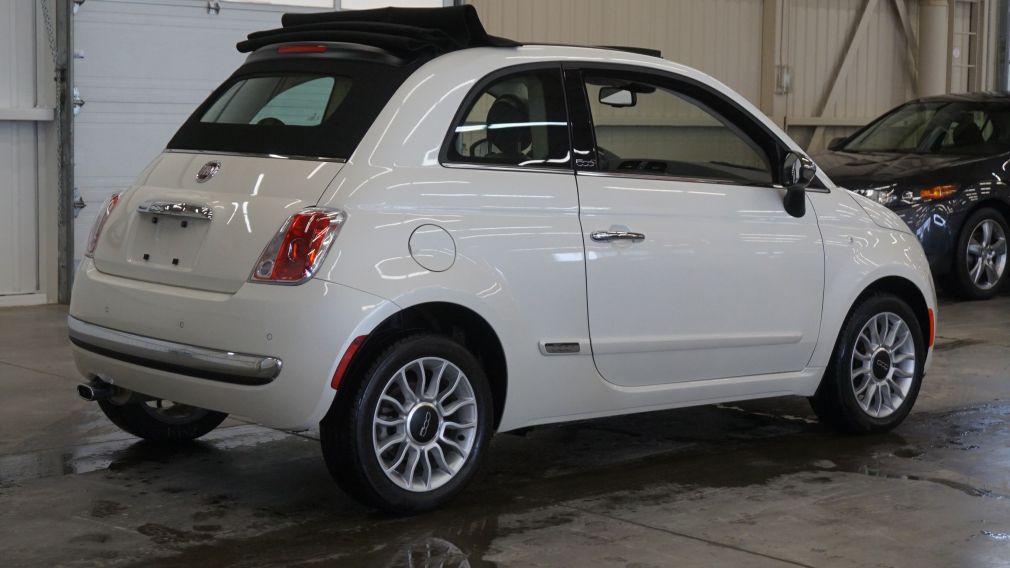 2014 Fiat 500c Lounge Cabriolet (sonar-cuir) #7