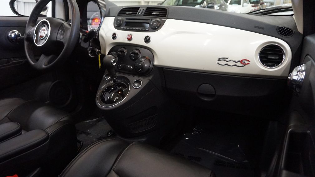 2014 Fiat 500c Lounge Cabriolet (sonar-cuir) #26