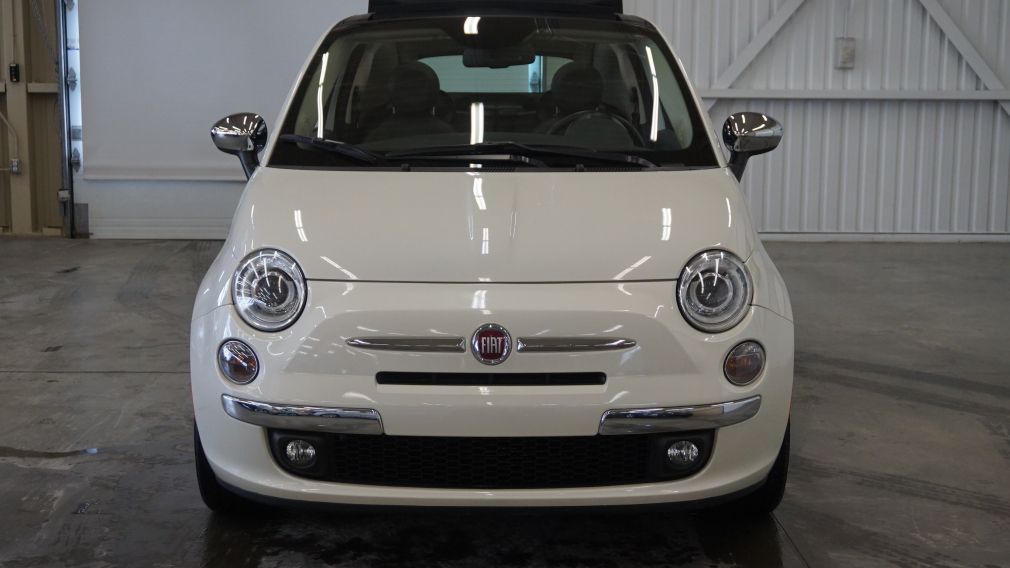 2014 Fiat 500c Lounge Cabriolet (sonar-cuir) #2