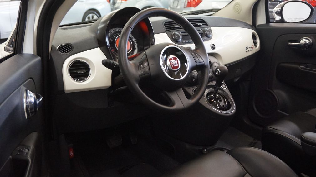 2014 Fiat 500c Lounge Cabriolet (sonar-cuir) #8