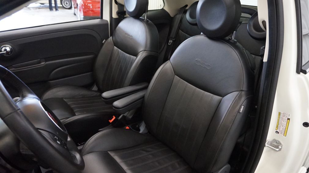 2014 Fiat 500c Lounge Cabriolet (sonar-cuir) #19