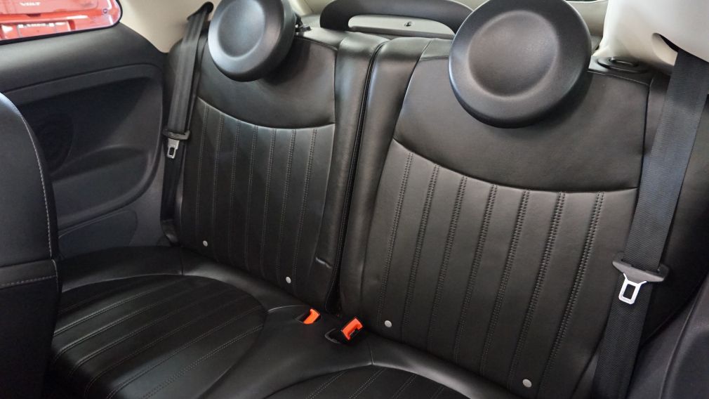 2014 Fiat 500c Lounge Cabriolet (sonar-cuir) #19