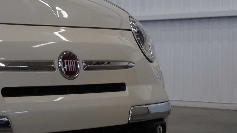 2014 Fiat 500c Lounge Cabriolet (sonar-cuir) #27